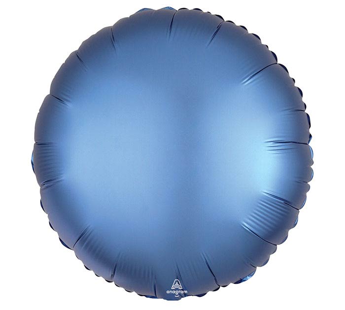 18" Assort. Satin Luxe Round Balloon