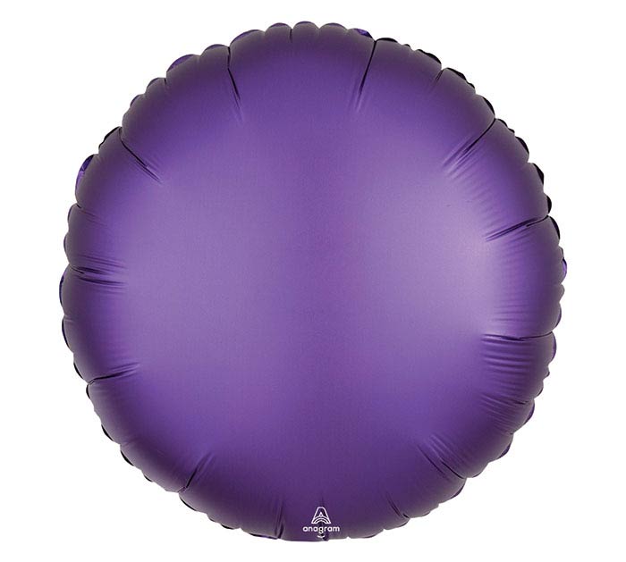 18" Assort. Satin Luxe Round Balloon