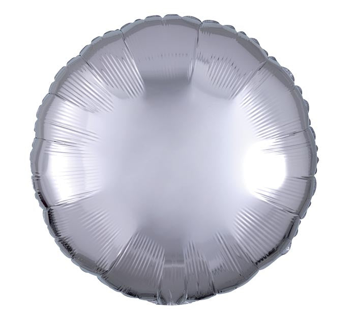 18" Assort. Metallic Round Balloon