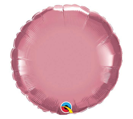 18" Chrome Assort. Round Balloon