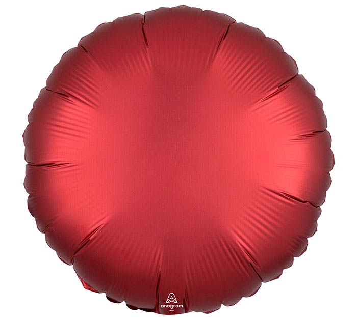 18" Assort. Satin Luxe Round Balloon