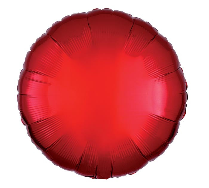 18" Assort. Metallic Round Balloon