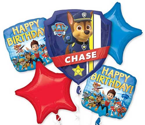 Paw Patrol Balloon Bouquet