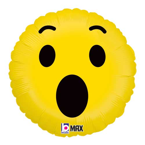 18" Emoji Wow Foil Balloon