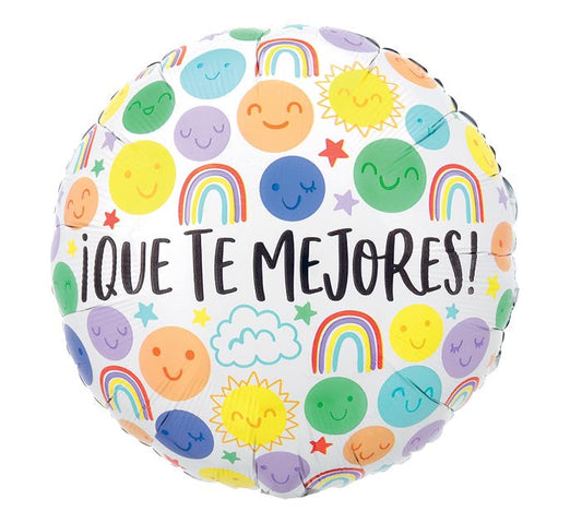 17" Que Te Mejores Foil Balloon