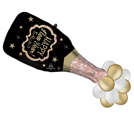 47" New Year Bubbly Balloon