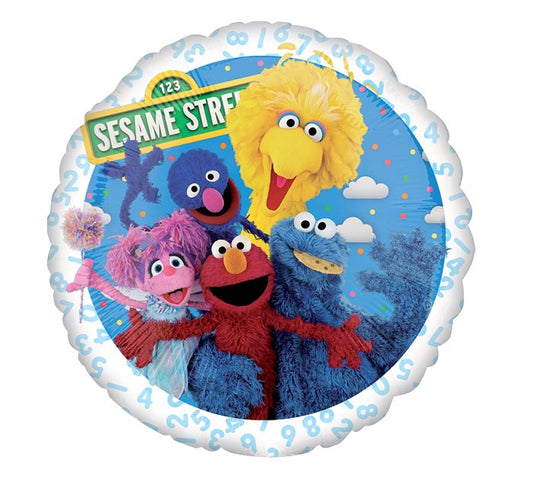 17" Sesame Street Foil Balloon