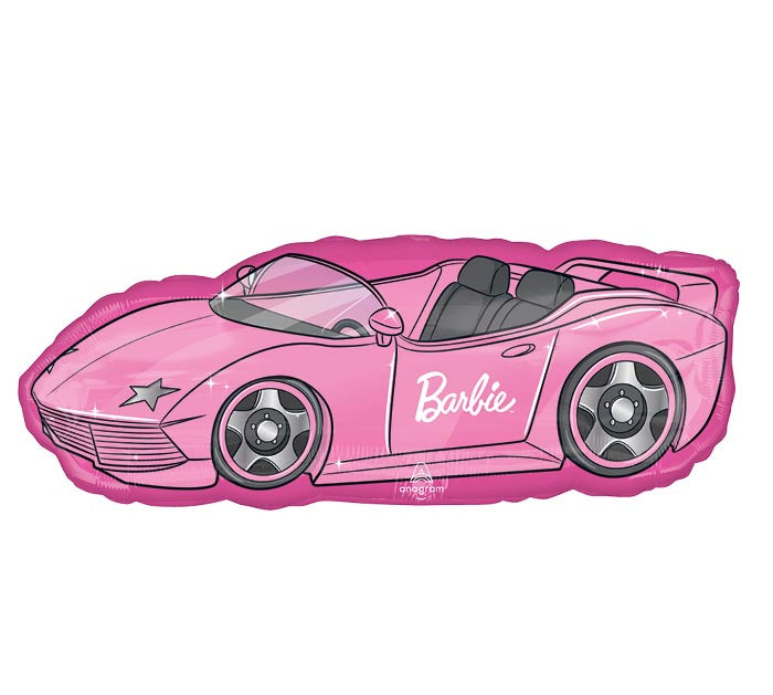 37" Barbie Roadster Foil Balloon