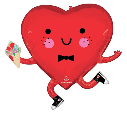 28" HVD Heart Guy Shaped Balloon