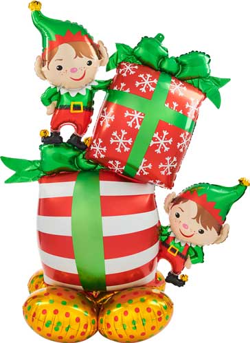 53" Christmas Elves Balloon