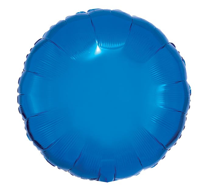 18" Assort. Metallic Round Balloon