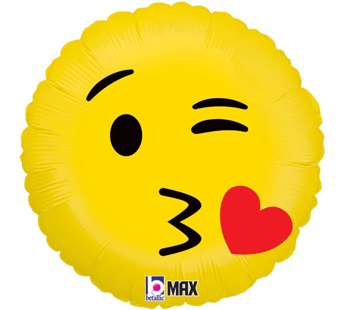 18" Luv Emoticon Balloon