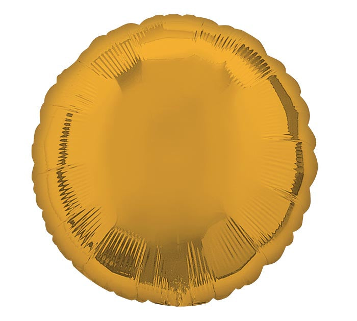 18" Assort. Metallic Round Balloon