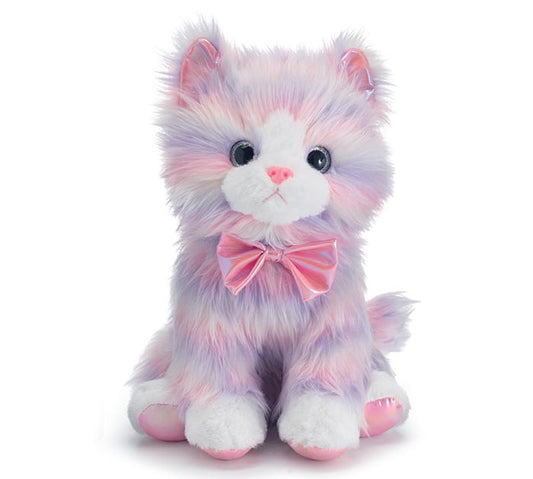 Pastel Mix Fur Kitty Plush