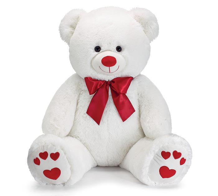 35" Valentine's Plush Bear