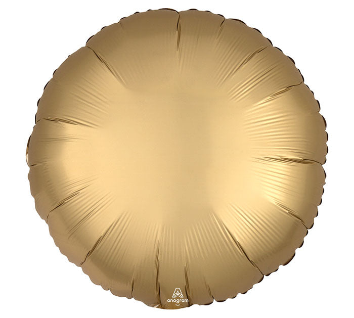 18" Assort. Satin Luxe Round Balloon