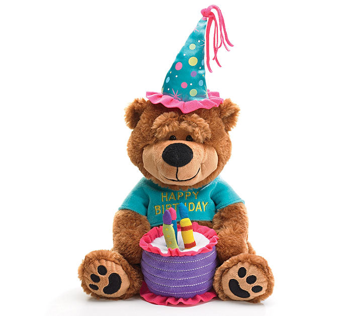 Happy Birthday Plush Bear