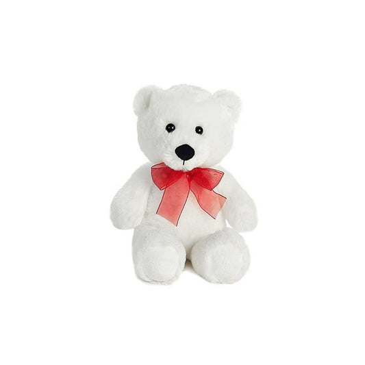 10.5" Plush White Bear