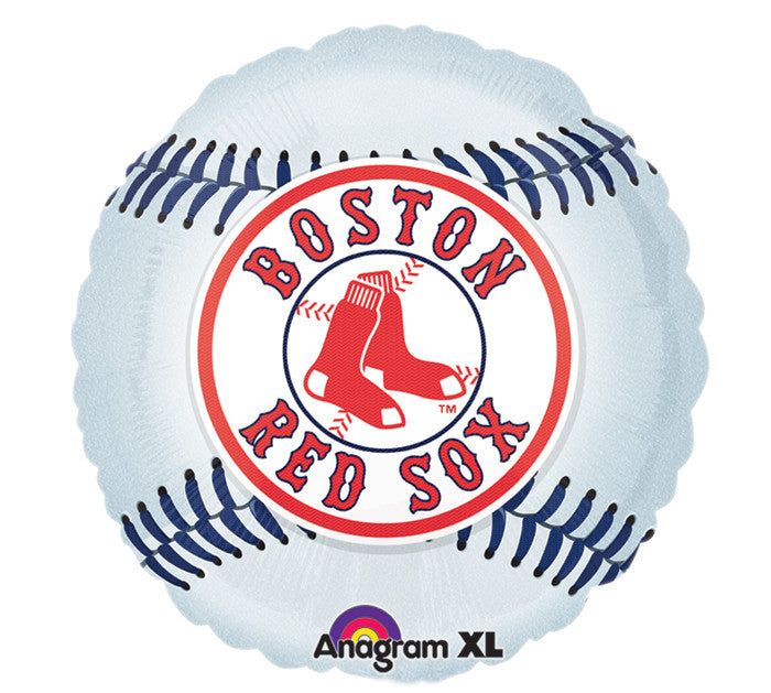 18" MLB Boston Red Socks Balloon, [Premier Gifts and Balloons], Balloons, Premier Gifts 'n Balloons