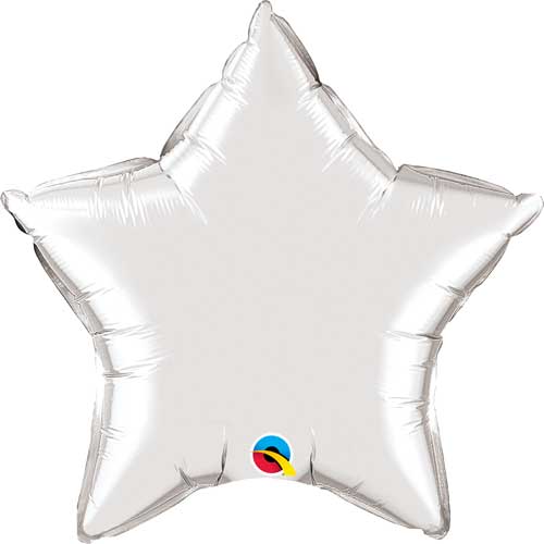 4" Assort Star Foil Balloon