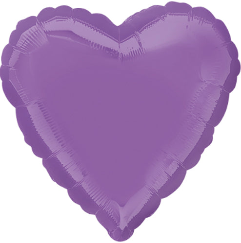 18" Spring Lilac Heart Balloon