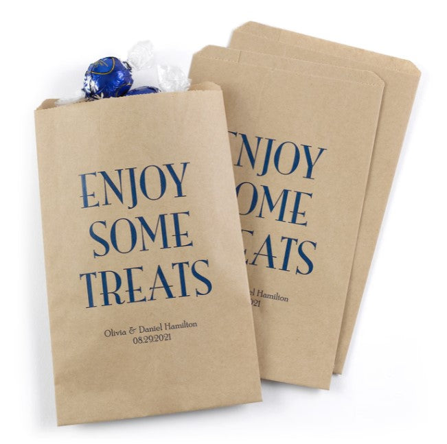 Enjoy Treats Personalized Bags