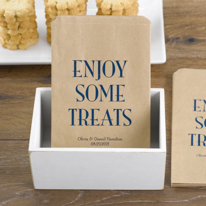 Enjoy Treats Personalized Bags