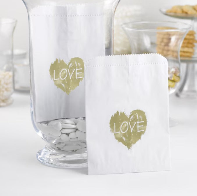 Heart Love Treat Bags