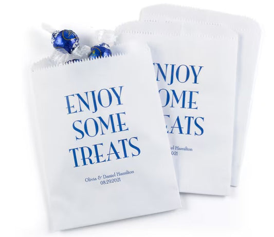 Enjoy Treats Personalized Bags