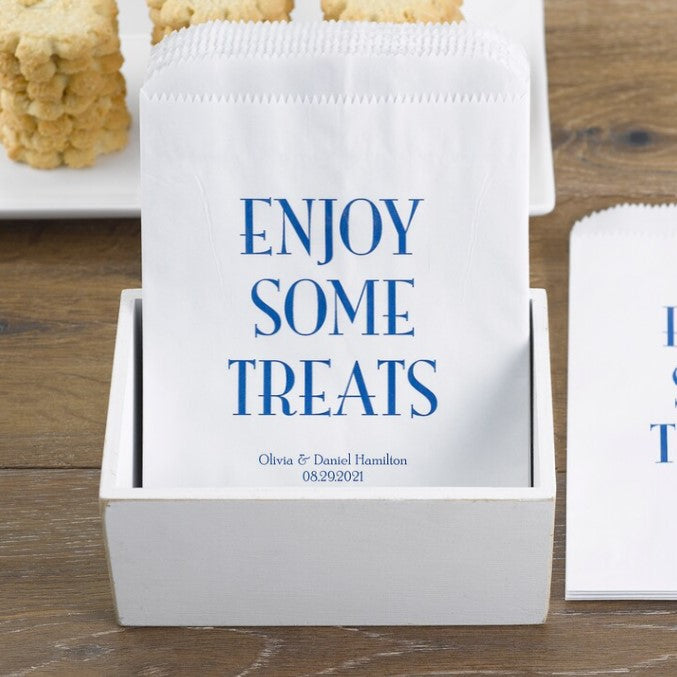 Enjoy Treats Personalized Bags