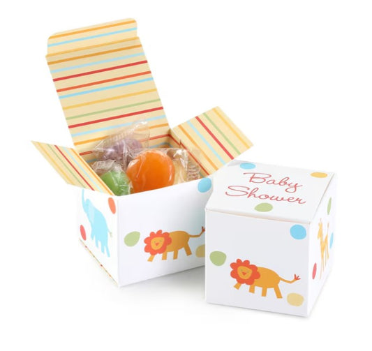 Jungle Baby Shower Favor Boxes