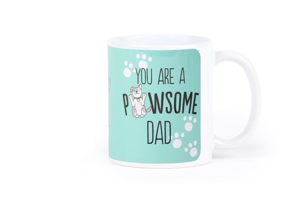 Pawsome Dog Dad Mug