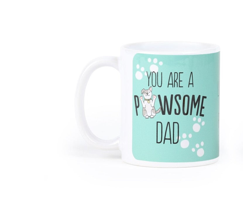 Pawsome Dog Dad Mug