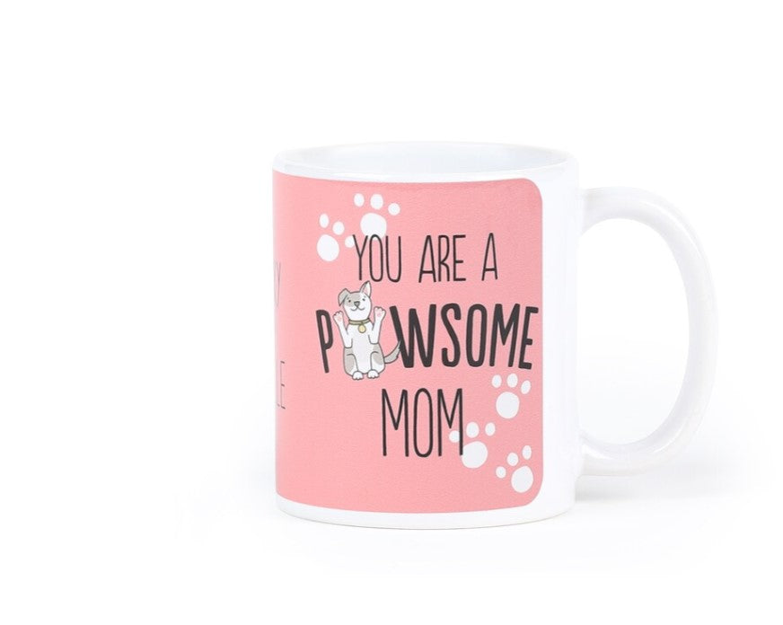 Pawsome Dog Mom Mug