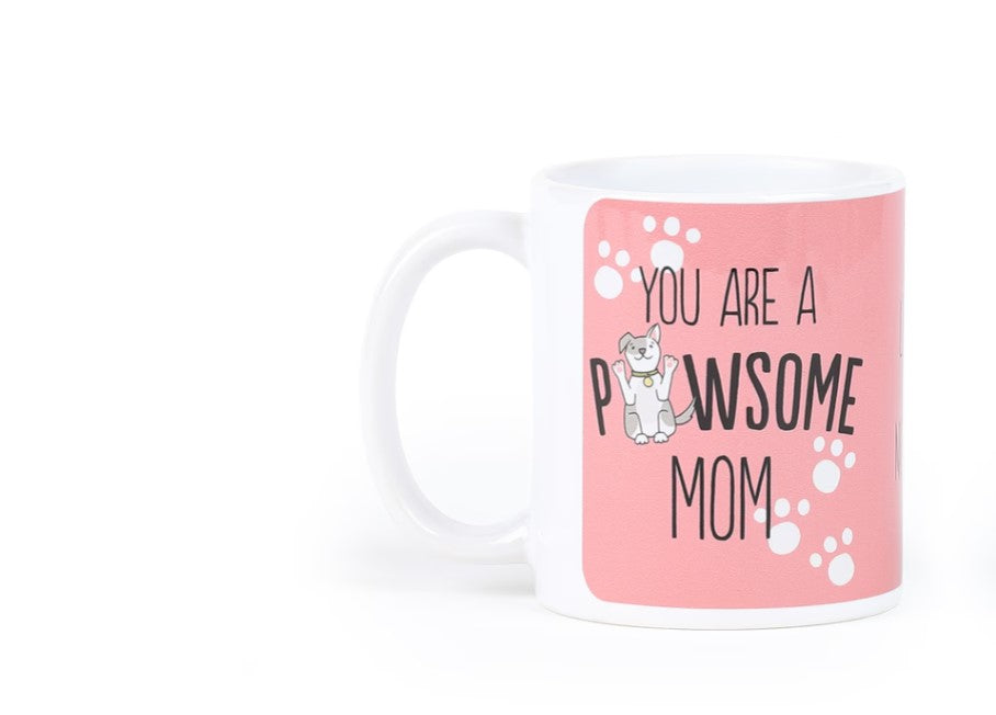 Pawsome Dog Mom Mug