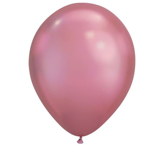 11" Chrome Mauve Latex Balloon