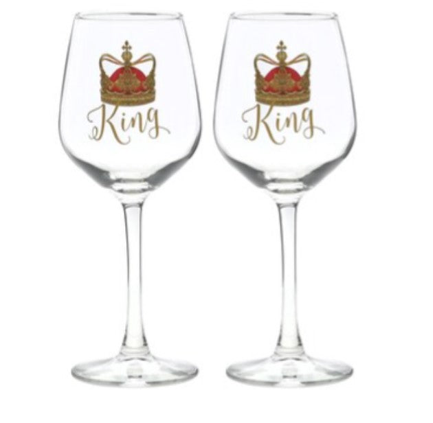 King & King Glass Set