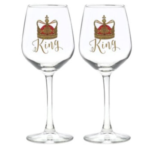 King & King Glass Set