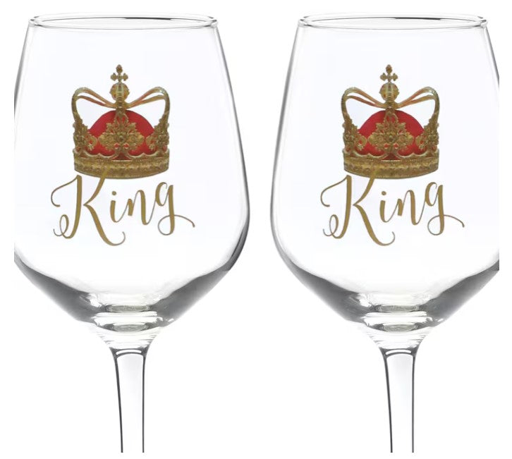 King & King Glass Set