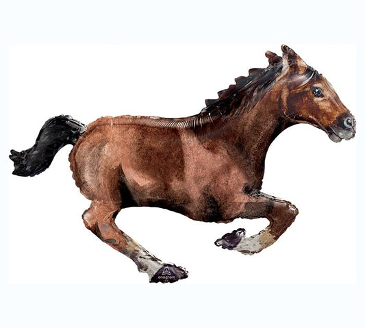 40” Pkg Horse Foil Balloon, [Premier Gifts and Balloons], Balloons, Premier Gifts 'n Balloons