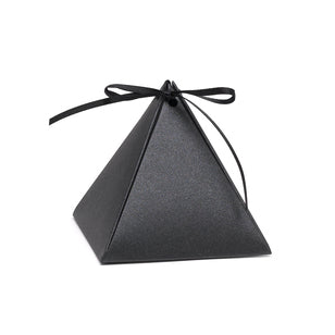 Black Pyramid Favor Boxes, [Premier Gifts and Balloons], Event Decorations, Premier Gifts 'n Balloons