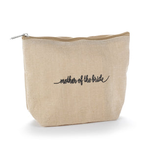 Mother Of Bride Natural Cosmetic Bag, [Premier Gifts and Balloons], Spiritual Gifts, Premier Gifts 'n Balloons