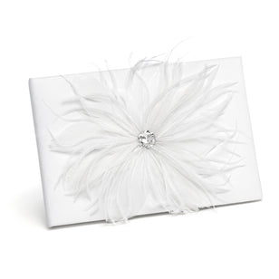 Feathered Flare Guest Book, [Premier Gifts and Balloons], Event Decorations, Premier Gifts 'n Balloons