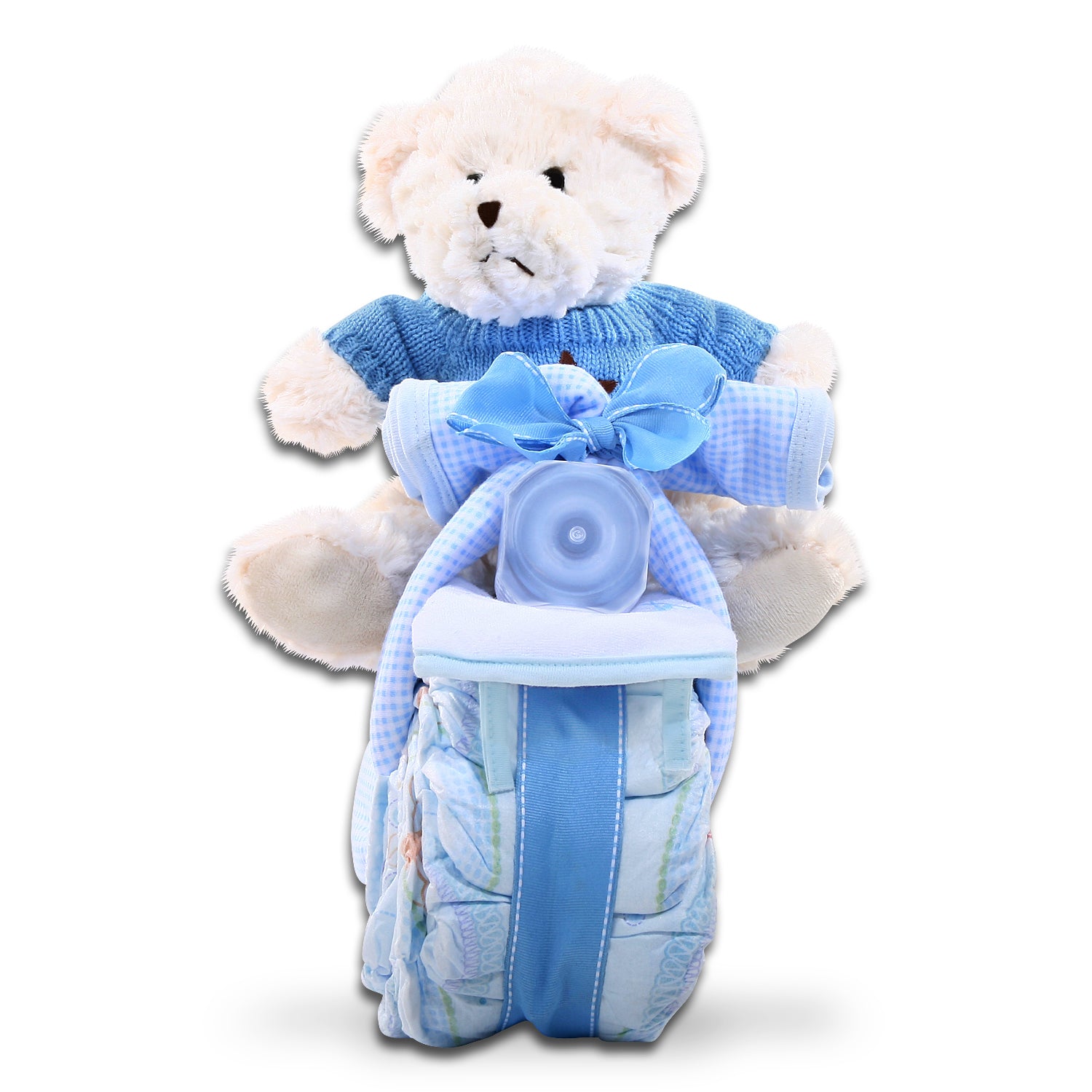 Motorcycle Diaper Cake Boy, [Premier Gifts and Balloons], Diaper Cake, Premier Gifts 'n Balloons