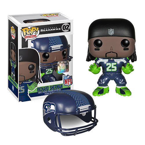 NFL Seahawks Richard Sherman Pop Figure, [Premier Gifts and Balloons], Novelty Item, Premier Gifts 'n Balloons