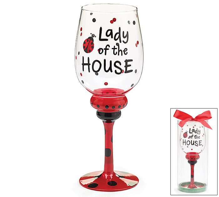 Ladybug Glass, [Premier Gifts and Balloons], Drinkware, Premier Gifts 'n Balloons